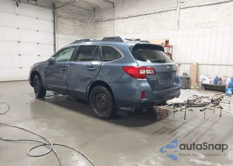 2017 Subaru Outback 2.5I Premium из США, поврежденный, VIN 4S4BSADC4H3279004
